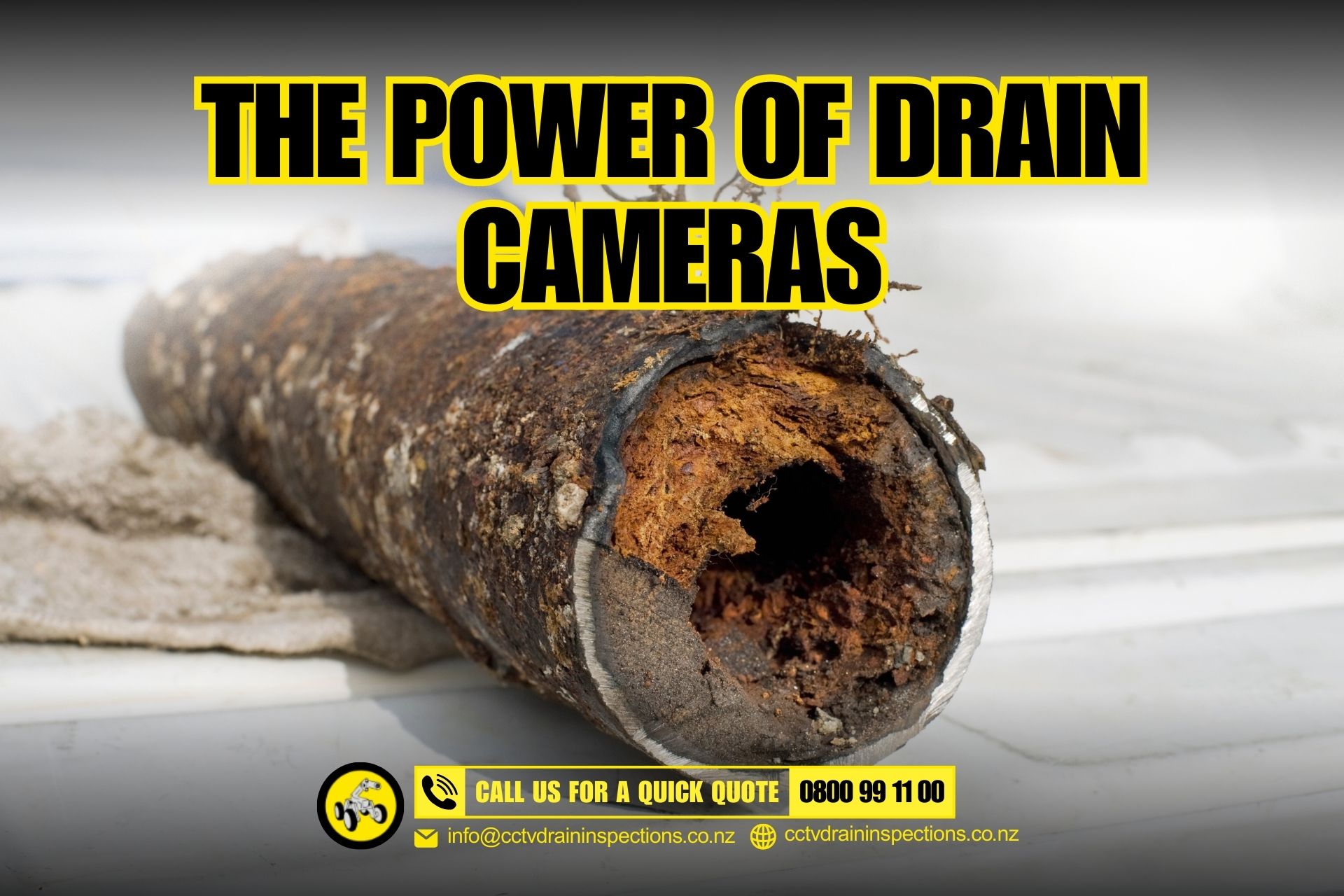 Drain Cameras - Auckland, CCTV Drain Inspections