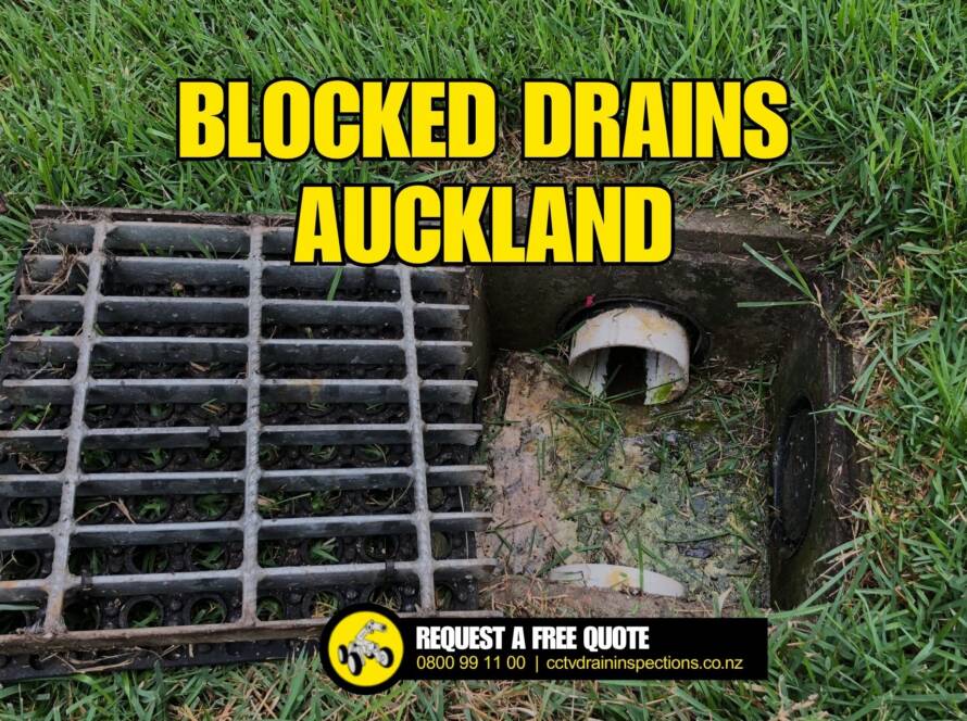 Blocked drains in Auckland? CCTV Drain Inspections is here to help!